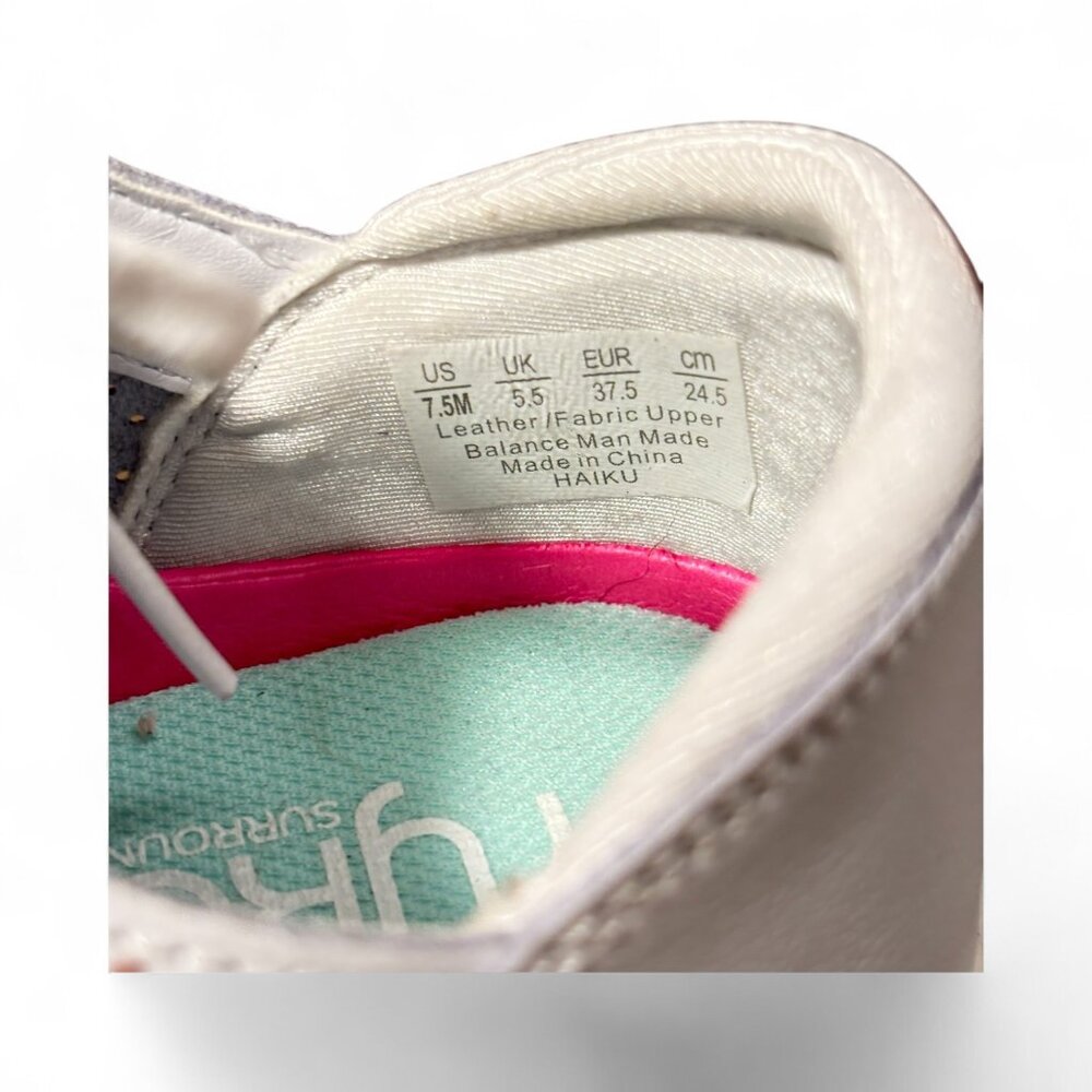 Ryka Hayden White Clean Lace Up Sneakers Tennis Shoes Athleisure Everyday Wear - Picture 5 of 7